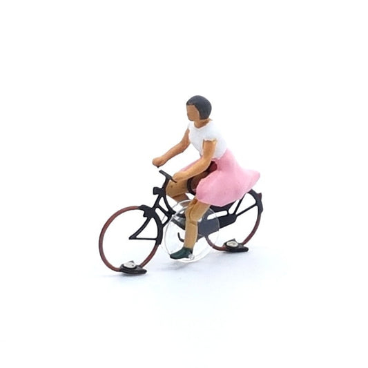 Ready-to-run Female Cyclist